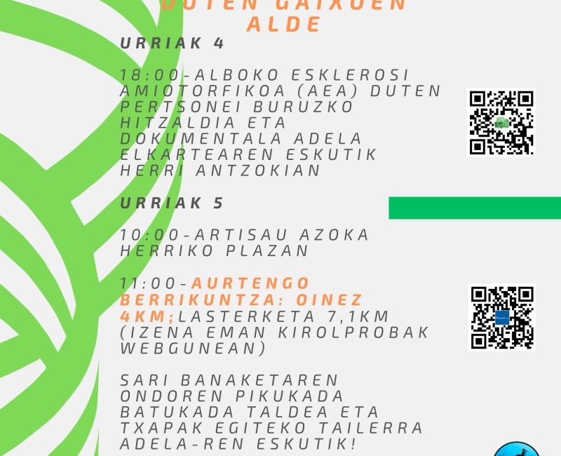 VII. LEGORRETAKO LASTERKETA SOLIDARIOA - 2024