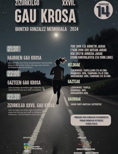 XXVII. ZIZURKILGO GAU KROSA - 2024