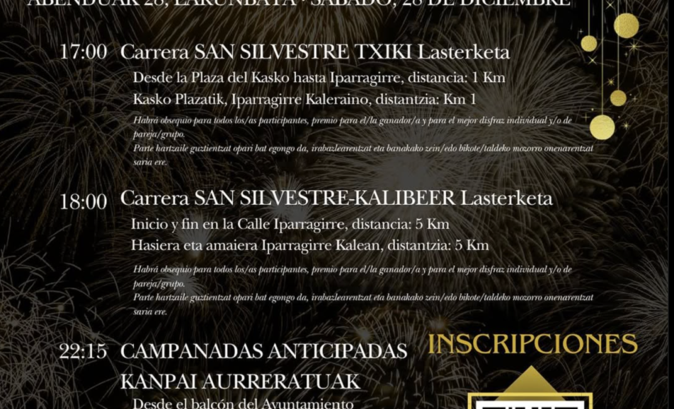 IV. SAN SILVESTRE - SESTAO - SAN SILBEER - 2024