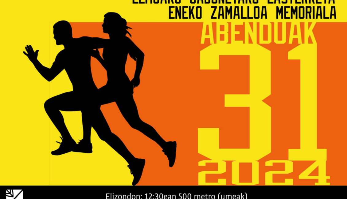 XIII. LEMOAKO GABONETAKO LASTERKETA - ENEKO ZAMALLOA MEMORIALA - 2024