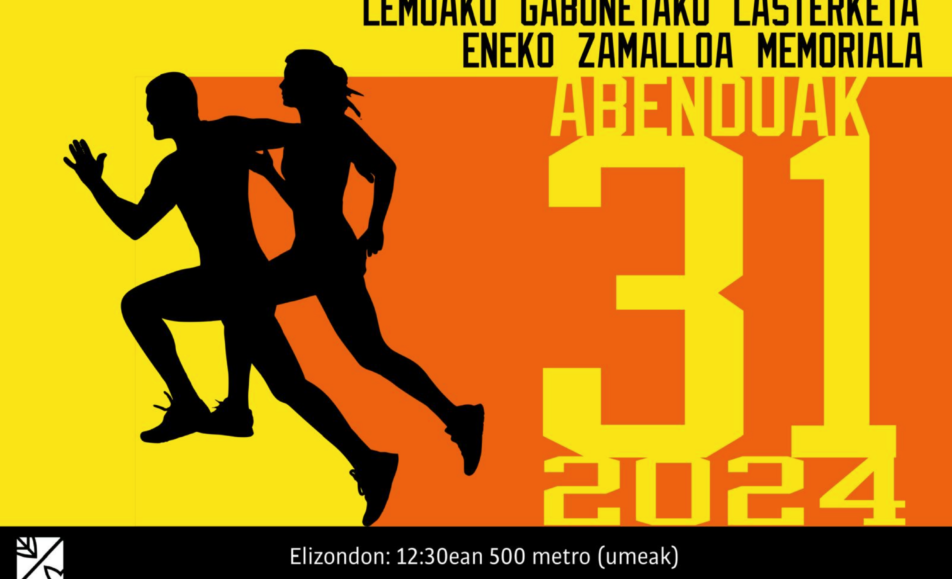 XIII. LEMOAKO GABONETAKO LASTERKETA - ENEKO ZAMALLOA MEMORIALA - 2024