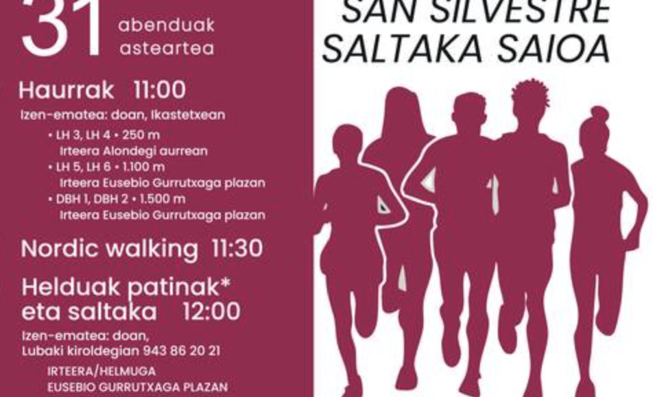 XIV. SAN SILVESTRE ZUMAIA - 2024