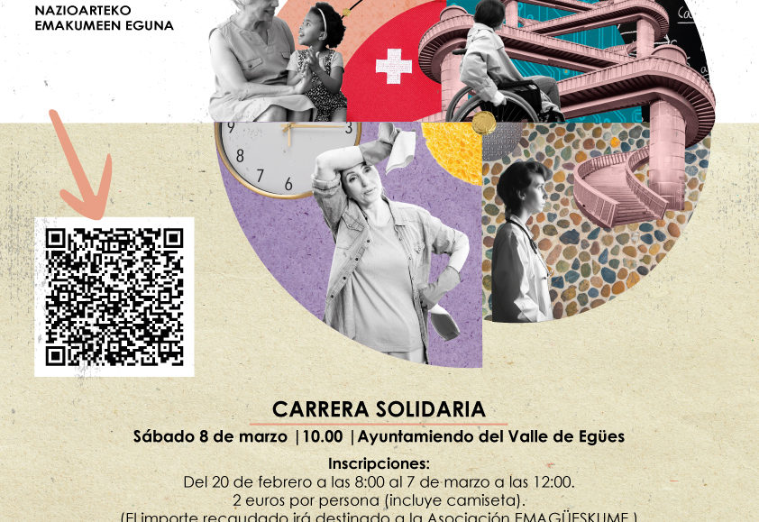 EMAKUMEEN NAZIOARTEKO EGUNEKO LASTERKETA SOLIDARIOA - CARRERA SOLIDARIA DÍA INTERNACIONAL DE LAS MUJERES - 2025