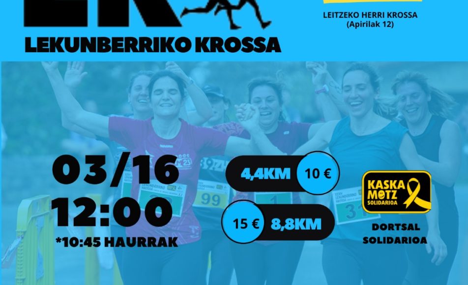 XXXV. LEKUNBERRIKO KROSA - MEMORIAL TXIKITO DE ARRUITZ - 2025