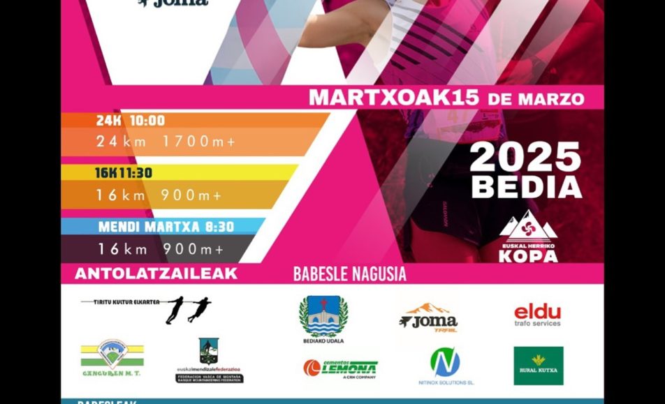 IX. KOLAZINO MENDI EGUNA MENDI LASTERKETA - 2025