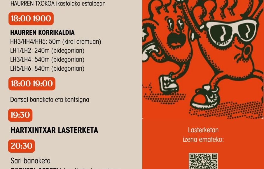 I. HARTXINTXAR LASTERKETA - 2025