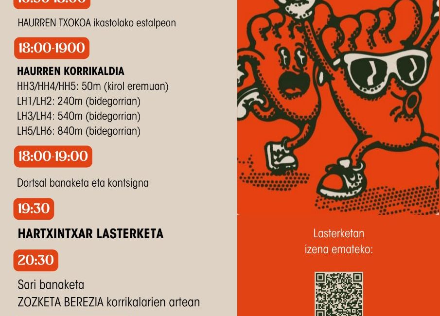 I. HARTXINTXAR LASTERKETA - 2025