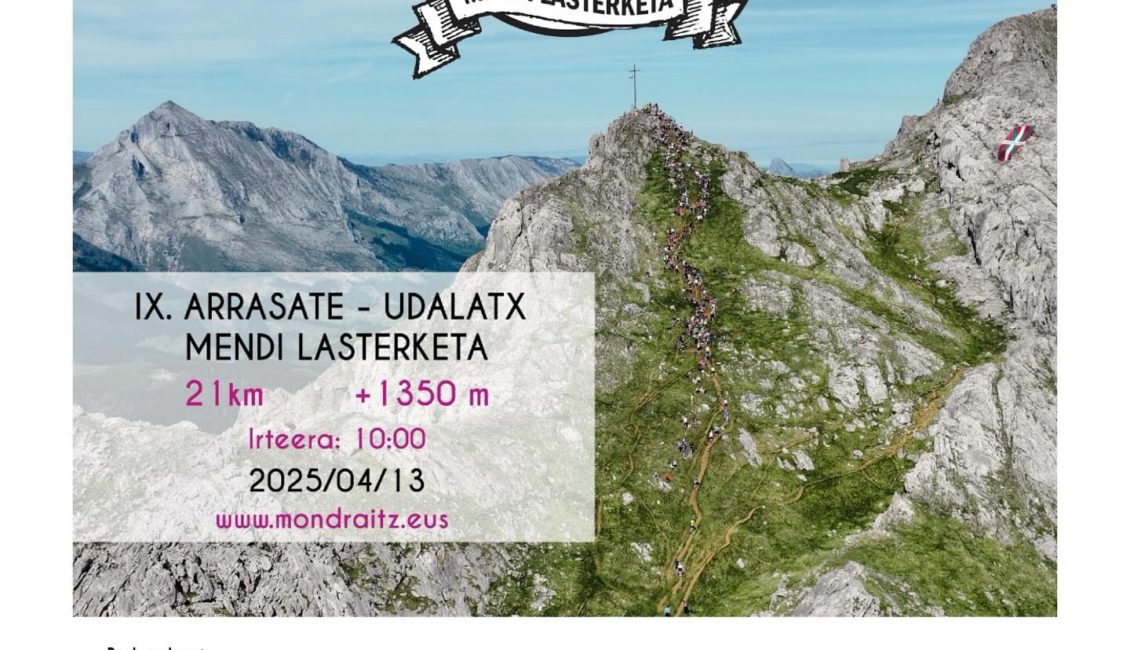 IX. ARRASATE UDALATX MENDI LASTERKETA - 2025