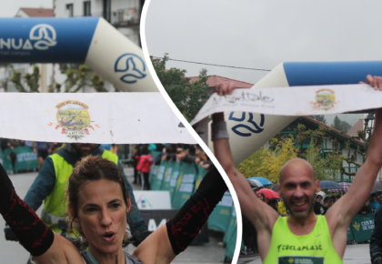 OIER ARIZNABARRETAK ETA AINARA URRUTIAK IRABAZI DUTE BERAKO XIX. MENDI MARATOI ERDIA