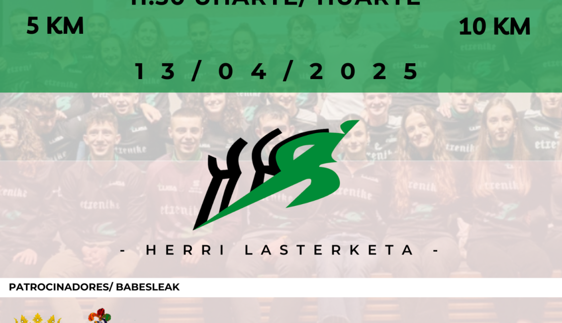 XXXV. HIRU-HERRI HERRI LASTERKETA - 2025