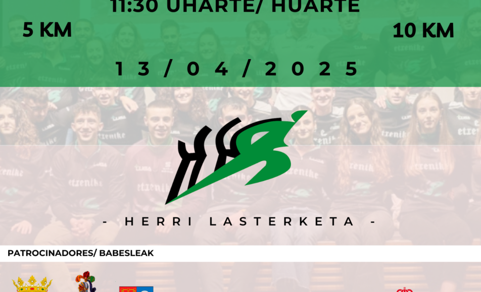 XXXV. HIRU-HERRI HERRI LASTERKETA - 2025