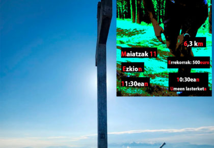 500 eurotako saria Izazpiko Igoerako errekorra gainditzen duenarentzat