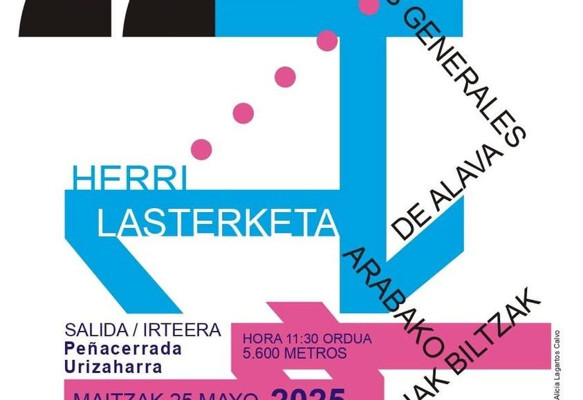 XXII. CARRERA POPULAR JUNTAS GENERALES DE ALAVA - ARABAKO BATZAR NAGUSIAK - 2025