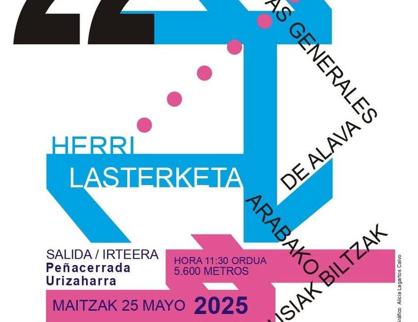 XXII. CARRERA POPULAR JUNTAS GENERALES DE ALAVA - ARABAKO BATZAR NAGUSIAK - 2025