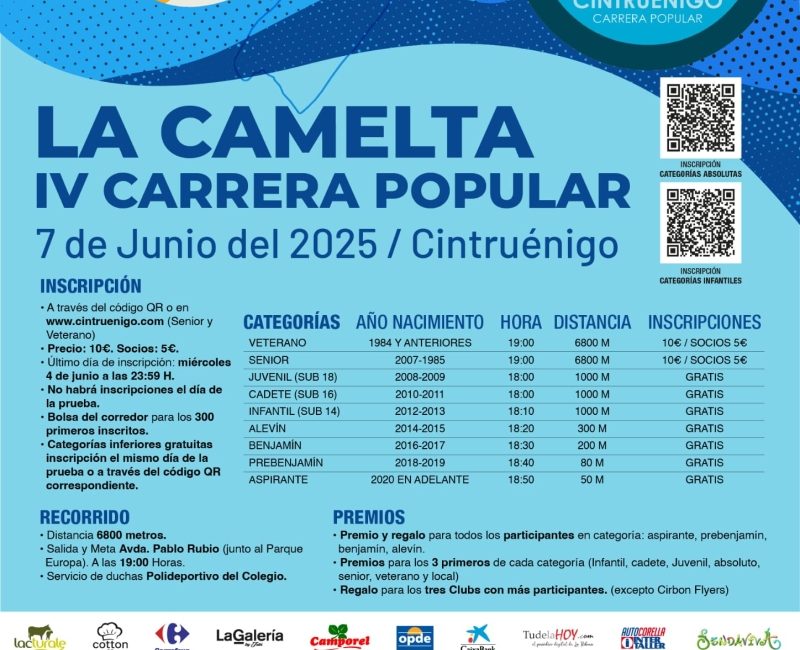 IV. VUELTA A LA CAMELTA - 2025
