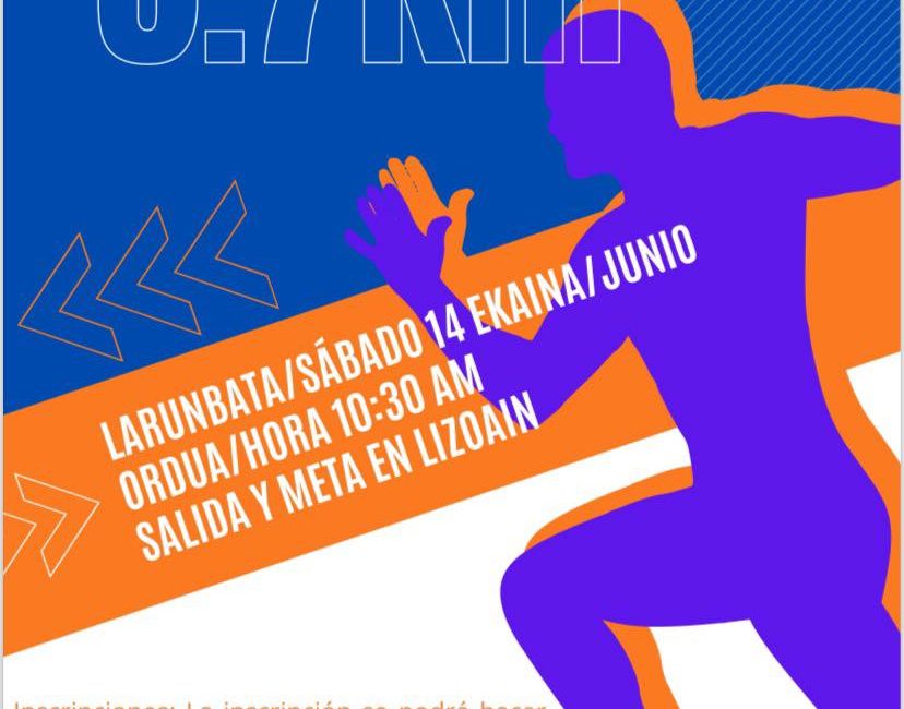 XXI. CARRERA POPULAR LIZOAIN-ARRIASGOITI HERRI LASTERKETA - 2025