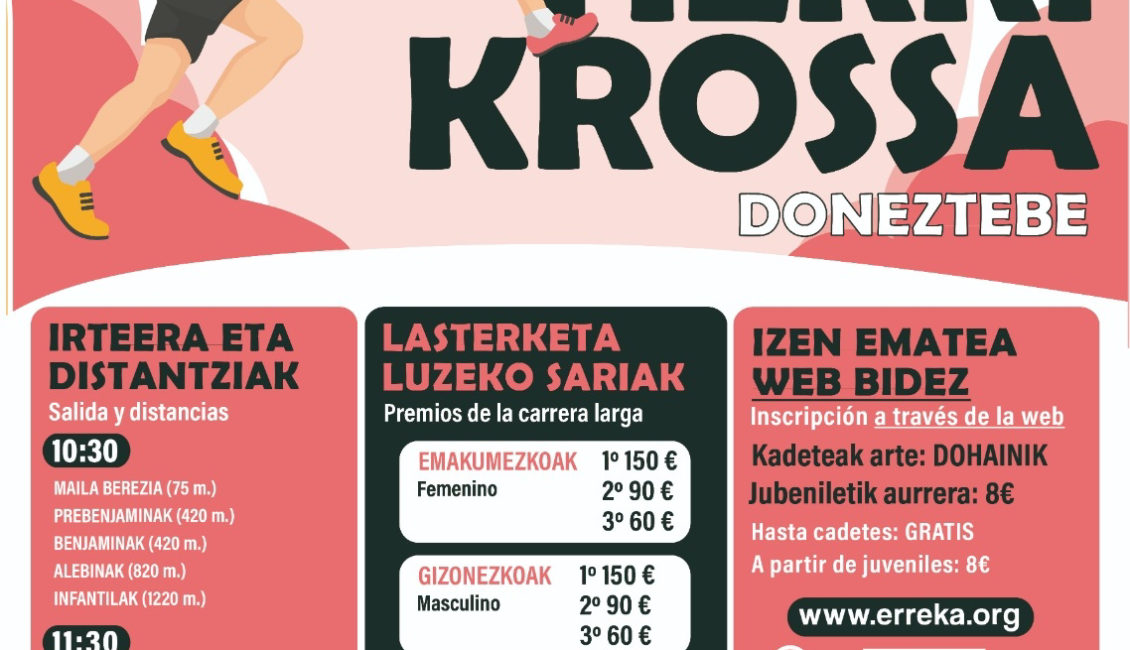 XLV. DONEZTEBEKO HERRI KROSA - 2025