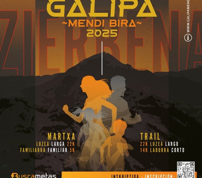 XVIII. GALIPA MENDI BIRA LASTERKETA - 2025