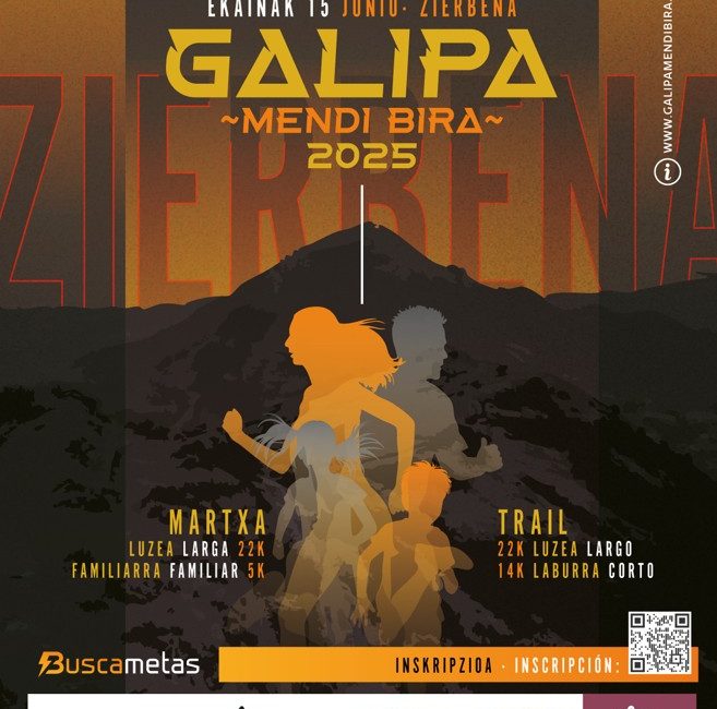 XVIII. GALIPA MENDI BIRA LASTERKETA - 2025