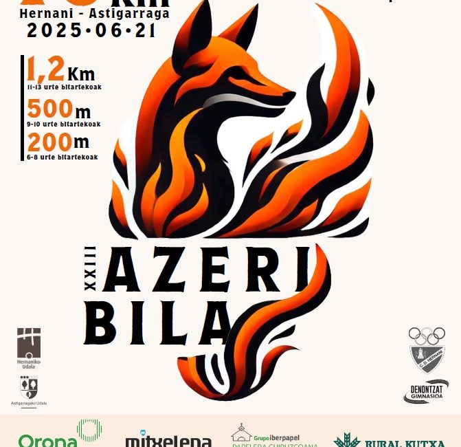 XXIII. HERNANIKO AZERI BILA HERRI LASTERKETA - 2025