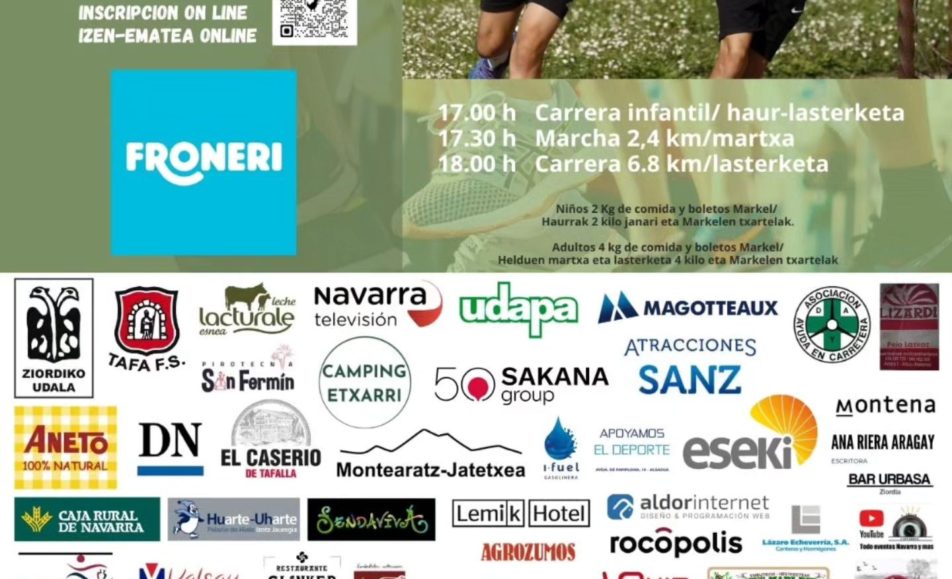 XII. ZIORDIAKO LASTERKETA SOLIDARIOA - CARRERA SOLIDARIA - 2025