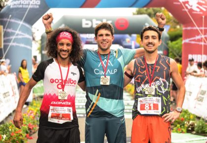 RAUL CRIADO (3:05:11) ETA OIHANA KORTAZAR (3.37.04), EPERLANDA KULTUR ELKARTEAK GAMIZ FIKAN ANTOLATUTAKO III. BURDIN HESIKO LASTERKETA 2025 JENDETSUAREN IRABAZLEAK