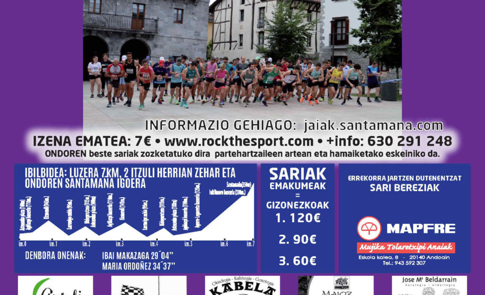 XXIII. ASTEASUKO SANTAMAÑA KROS IGOERA - 2025