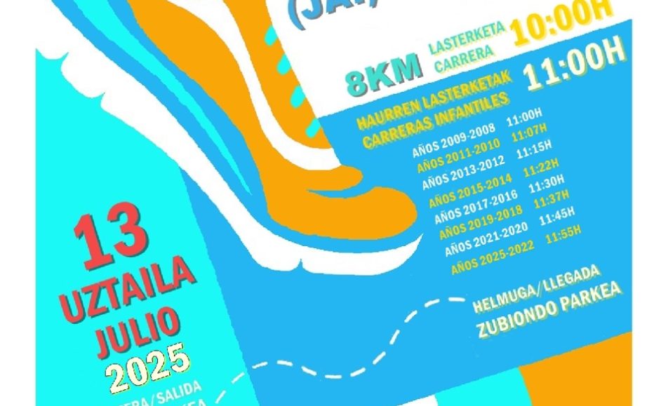 XIV. ZORNOTZAKO JAI LASTERKETA - 2025