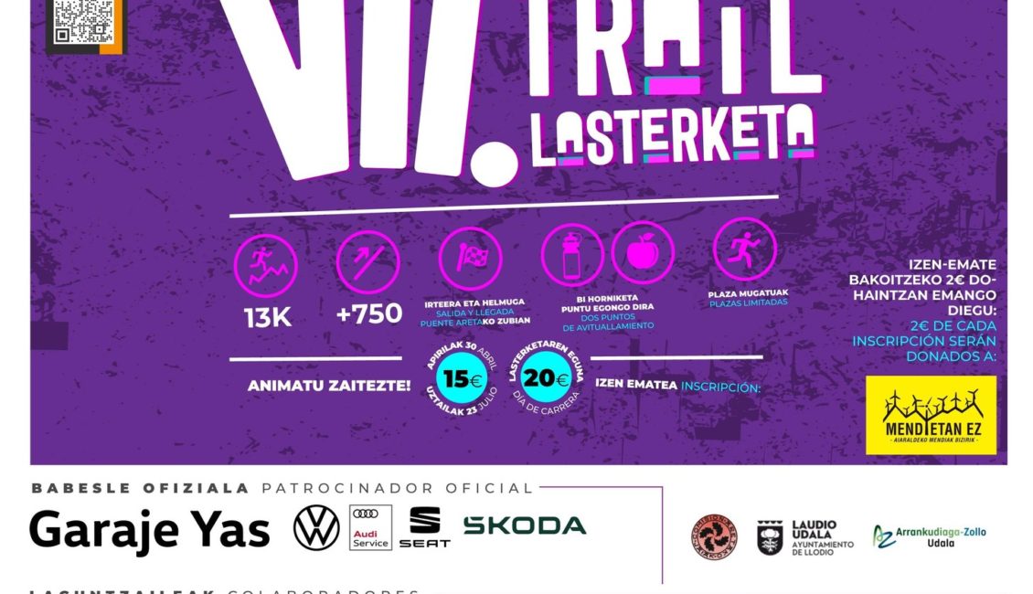VII. ARETA TRAIL LASTERKETA - 2025