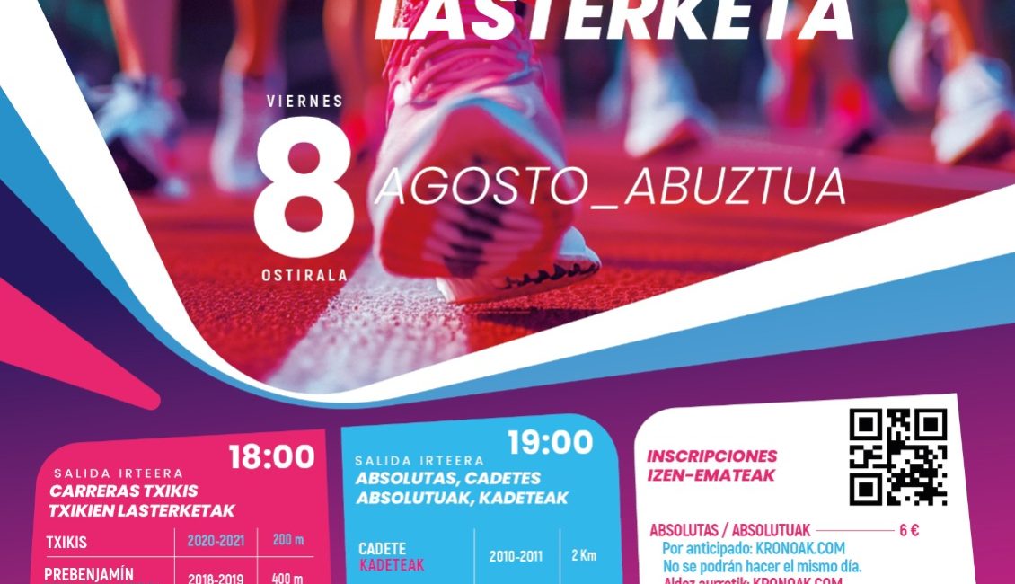 XXVI. KOSTRADAREN LASTERKETA- CROSS DE LA COSTRADA - 2025