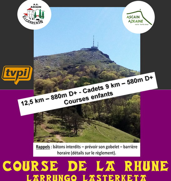 LIV. LARRUNGO LASTERKETA - COURSE DE LA RHUNE - 2025