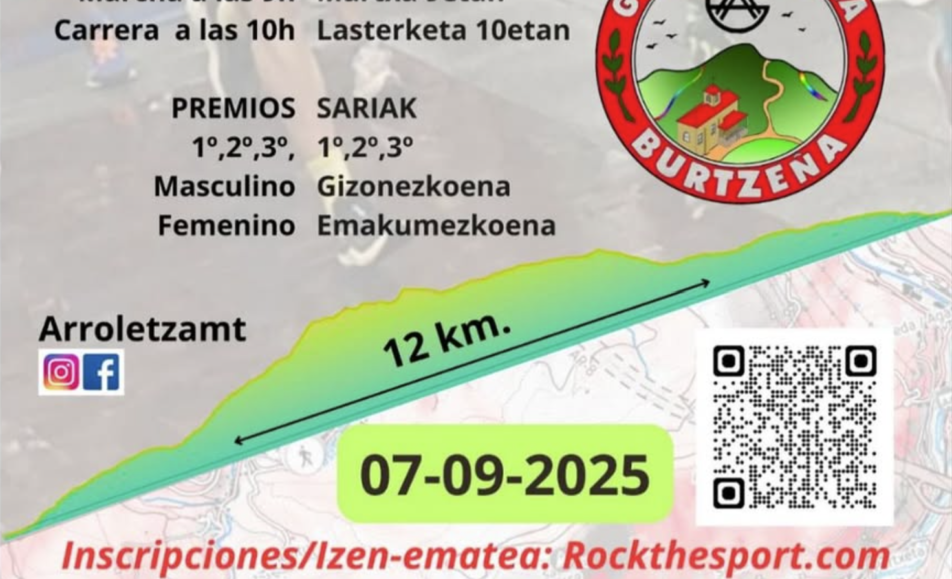 II. ARROLETZA MENDI TALDEA MENDI LASTERKETA - 2025