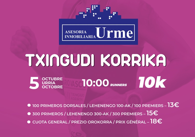 XXVI. INMOBILIARIA URME - TXINGUDI KORRIKA - 2025