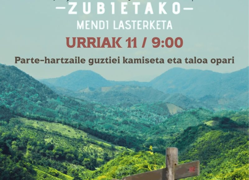 I. ZUBIETAKO MENDI LASTERKETA - 2025