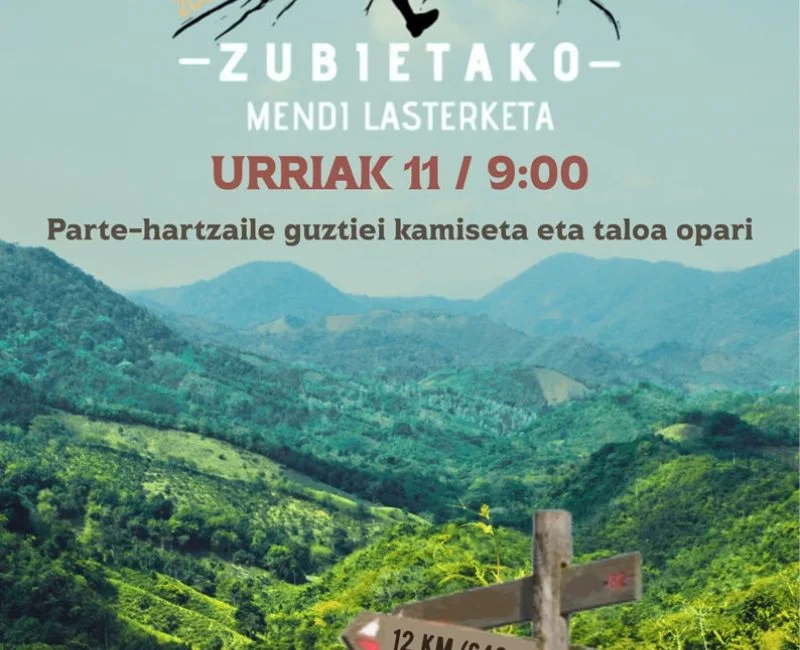 I. ZUBIETAKO MENDI LASTERKETA - 2025