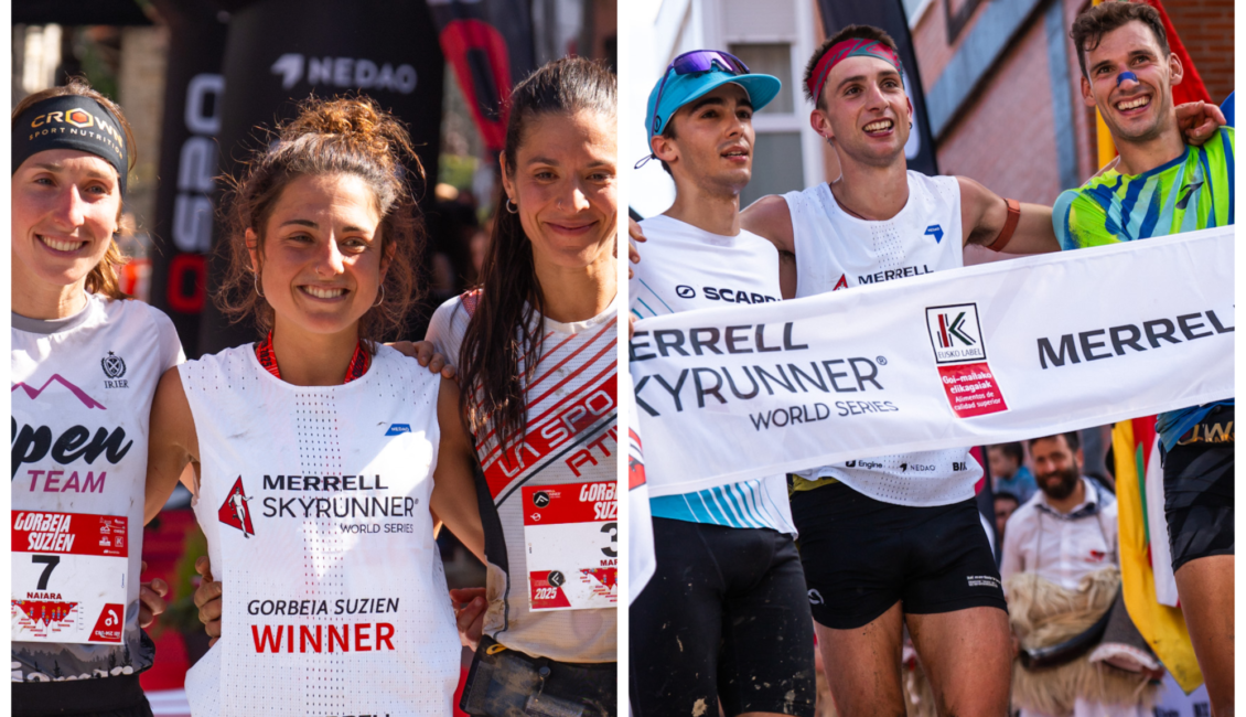 AITOR AJURIAK ETA LIDE URRESTARAZUK IRABAZI DUTE GORBEIA SUZIEN 2025 SKYRACE LASTERKETA