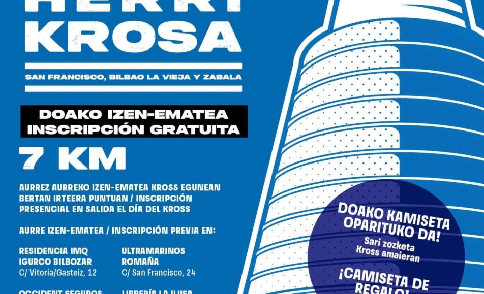 XXII. CROSS POPULAR BILBAO LA VIEJA - SAN FRANCISCO HERRI KROSA - 2025
