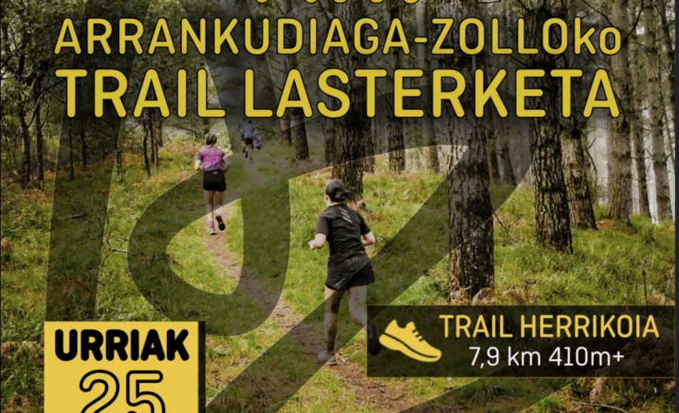XII. ARRANKUDIAGA-ZOLLO TRAIL LASTERKETA - 2025