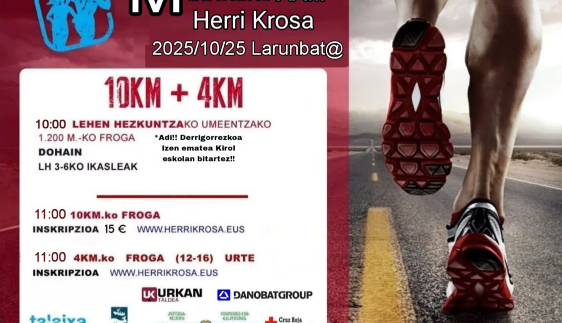 XXII. MUTRIKUKO HERRI KROSA - 2025