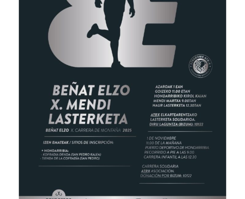 X. BEÑAT ELZO MENDI LASTERKETA - 2025
