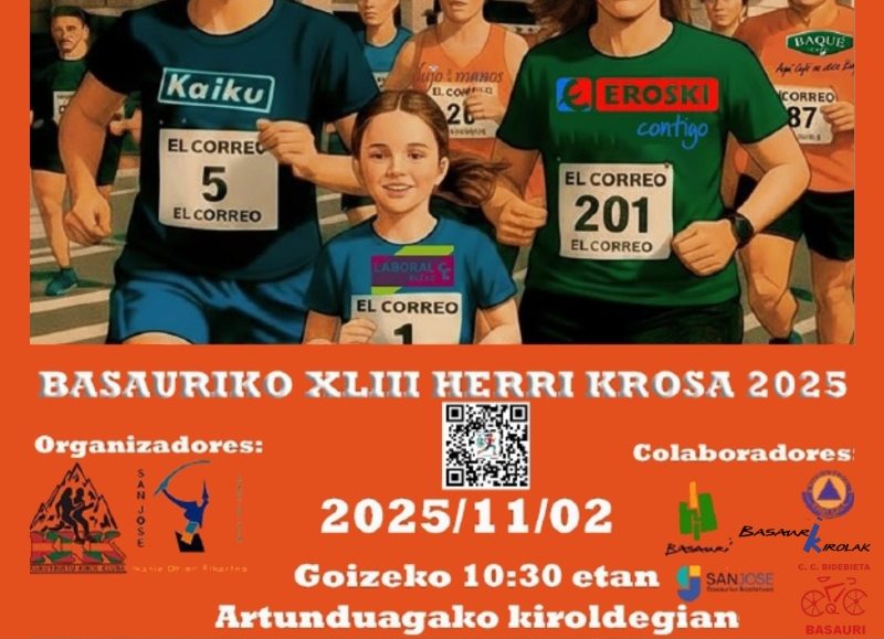 XLIII. BASAURIKO HERRI KROSA - 2025
