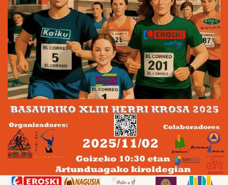 XLIII. BASAURIKO HERRI KROSA - 2025