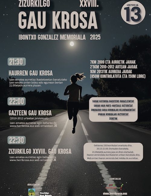 XXVIII. ZIZURKILGO GAU KROSA - 2025