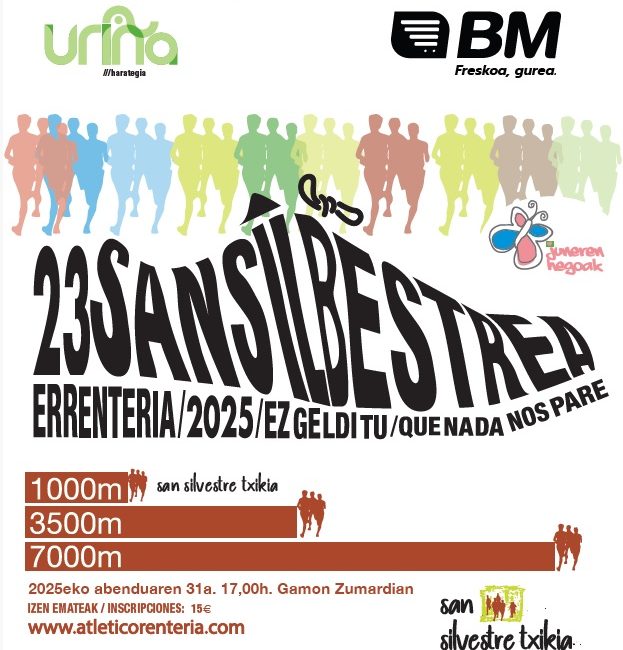 XXIII. SAN SILVESTRE - ERRENTERIA - 2025