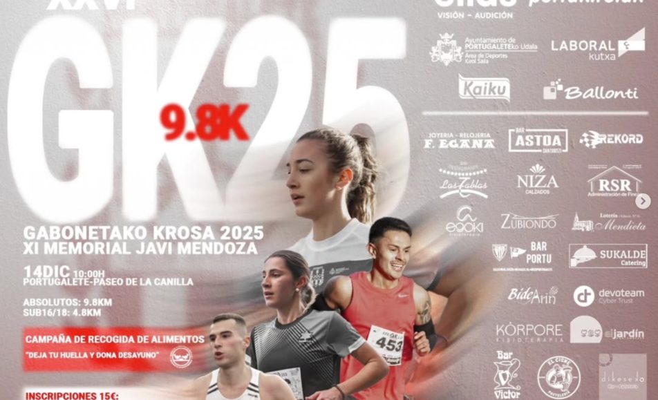 XXVI. GABONETAKO KROSA - XI. MEMORIAL JAVI MENDOZA - 2025