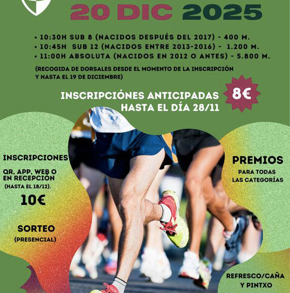 CARRERA DE NAVIDAD ZUASTI - 2025