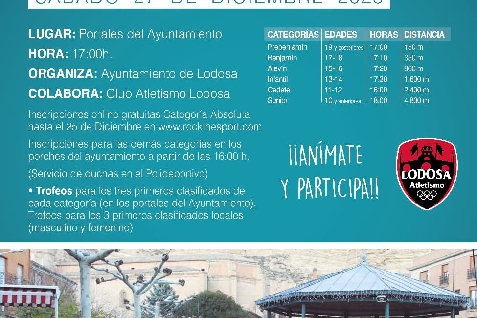 XXI. CROSS DE NAVIDAD - VILLA DE LODOSA - 2025