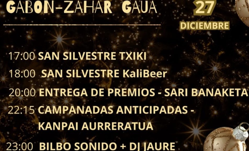 V. SAN SILVESTRE - SESTAO - SAN SILBEER - 2025