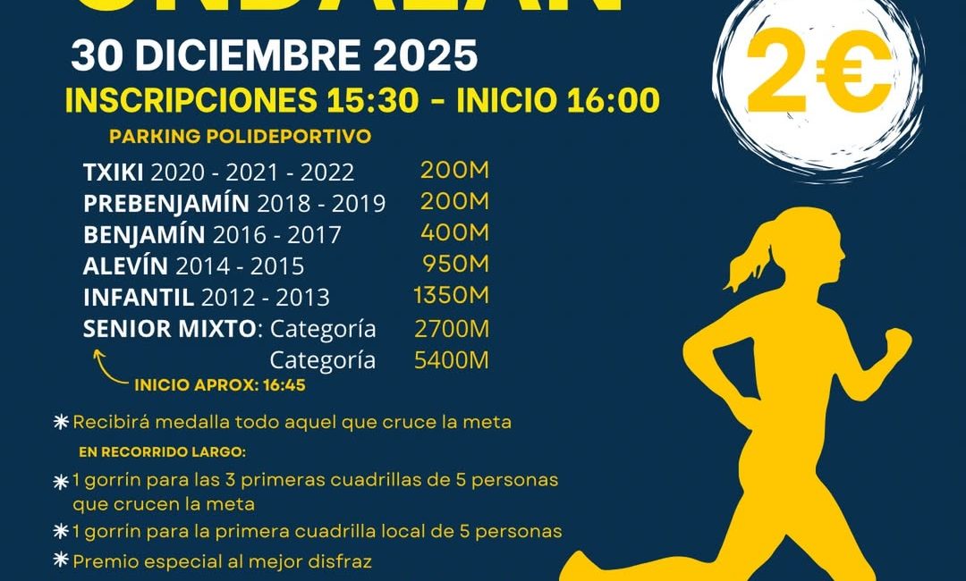 XII. SAN SILVESTRE - ONDALAN - VILLATUERTA - 2025