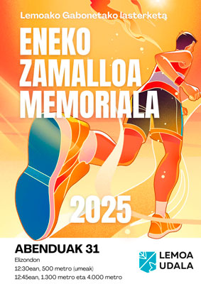 XIV. LEMOAKO GABONETAKO LASTERKETA - ENEKO ZAMALLOA MEMORIALA - 2025